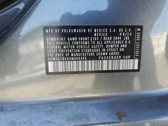 2025 VOLKSWAGEN JETTA S  