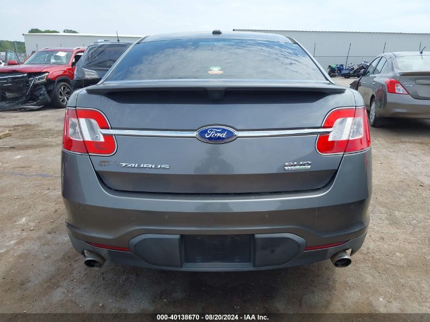 2012 FORD TAURUS SHO