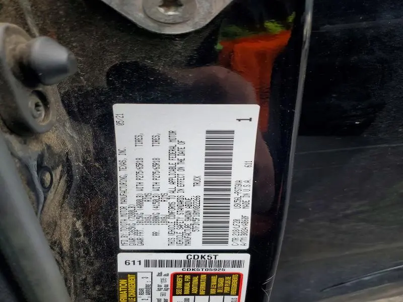 2021 TOYOTA TUNDRA TRD PRO  