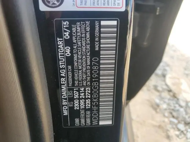 2016 MERCEDES-BENZ E 350