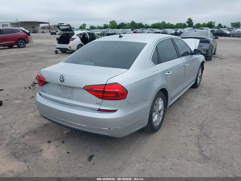2016 VOLKSWAGEN PASSAT 1.8T S