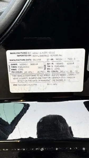 2018 GMC YUKON XL K1500 SLT  