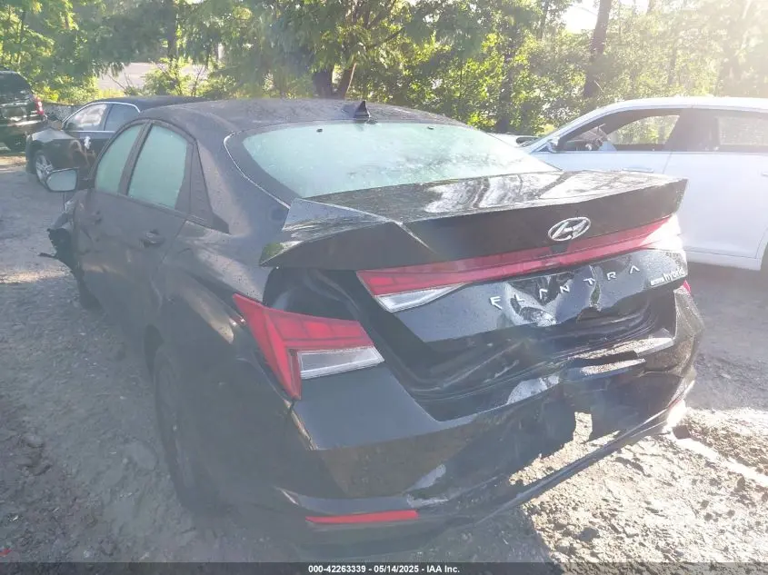2023 HYUNDAI ELANTRA HYBRID BLUE
