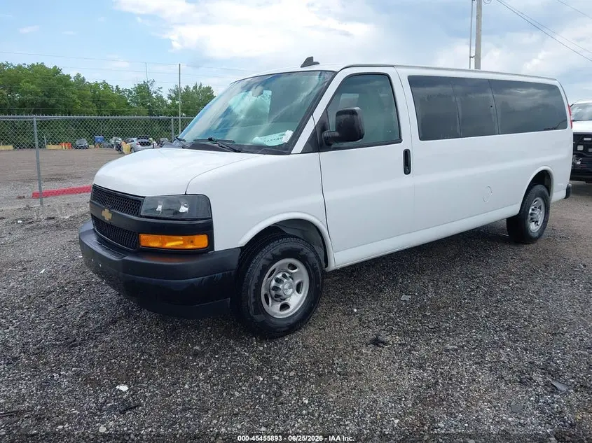 2021 CHEVROLET EXPRESS PASSENGER RWD 3500 EXTENDED WHEELBASE LS