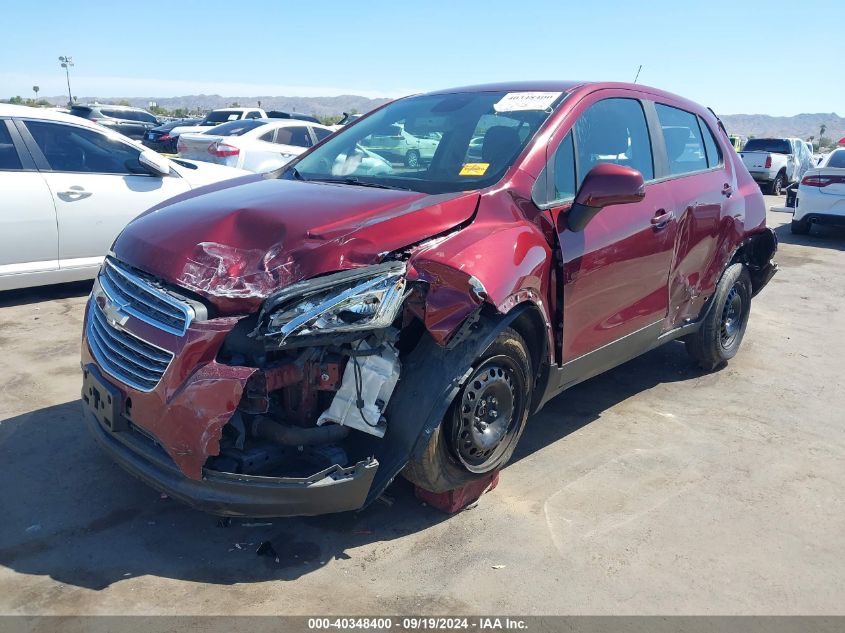 2016 CHEVROLET TRAX 1LS