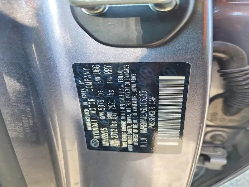 2016 HYUNDAI GENESIS 3.8L  