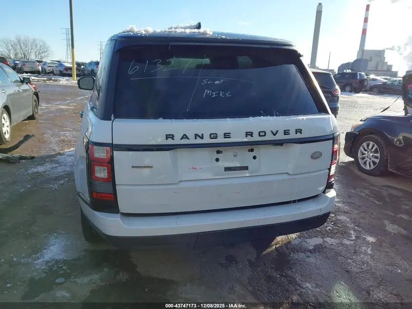 2017 LAND ROVER RANGE ROVER 5.0L V8 SUPERCHARGED