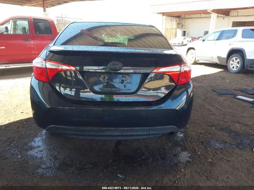 2015 TOYOTA COROLLA S PLUS