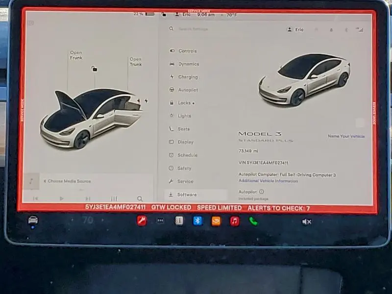 2021 TESLA MODEL 3   