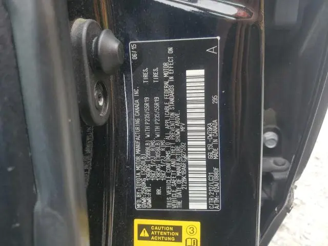 2015 LEXUS RX 350 BASE  