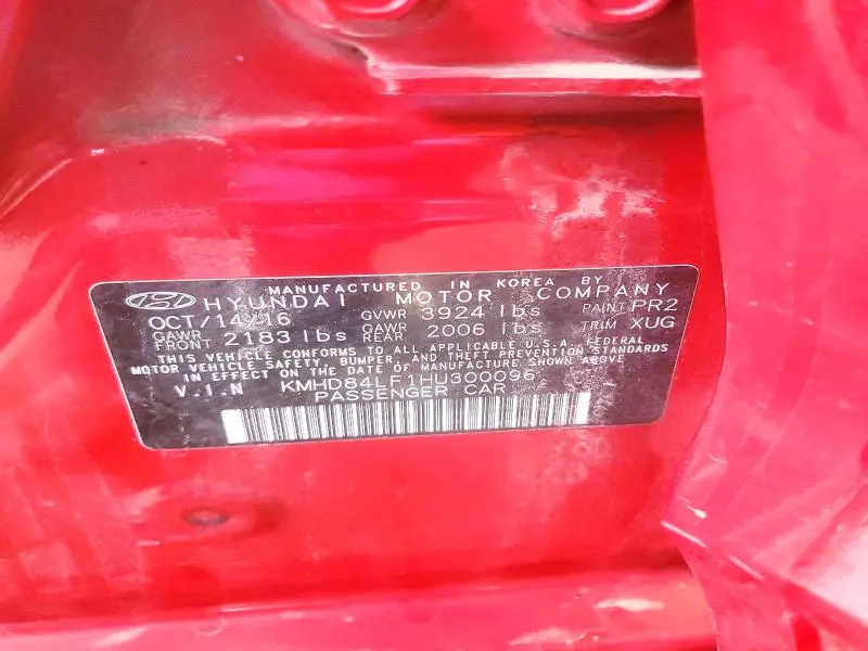 2017 HYUNDAI ELANTRA VALUE EDITION  