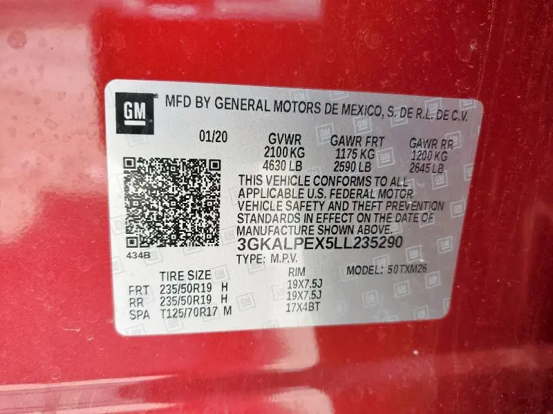 2020 GMC TERRAIN SLT  