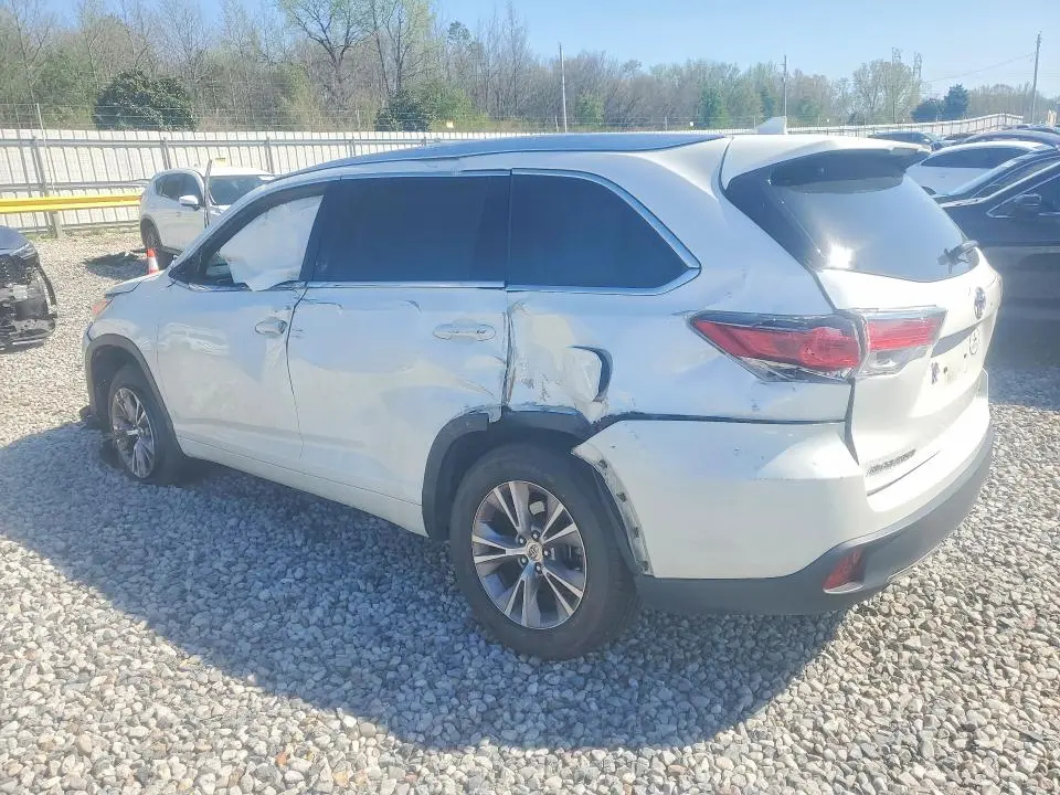 2015 TOYOTA HIGHLANDER XLE  