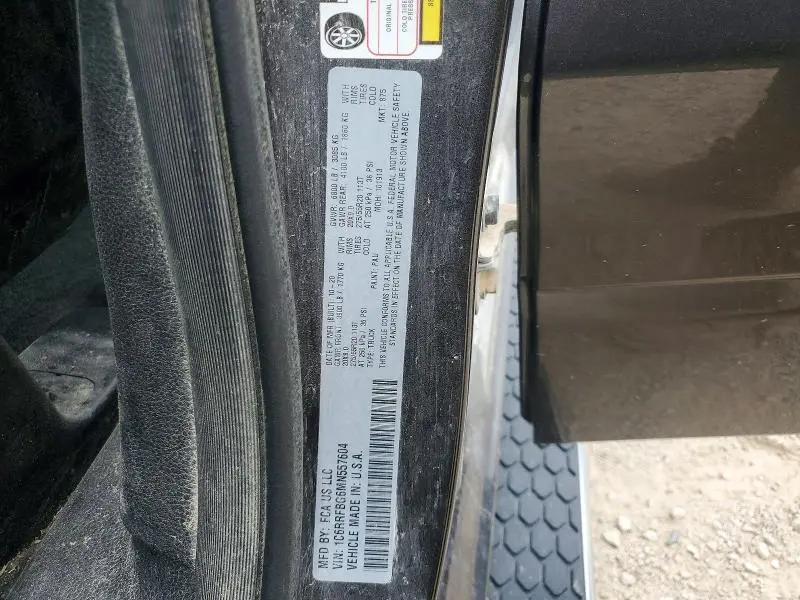 2021 RAM 1500 BIG HORN/LONE STAR  