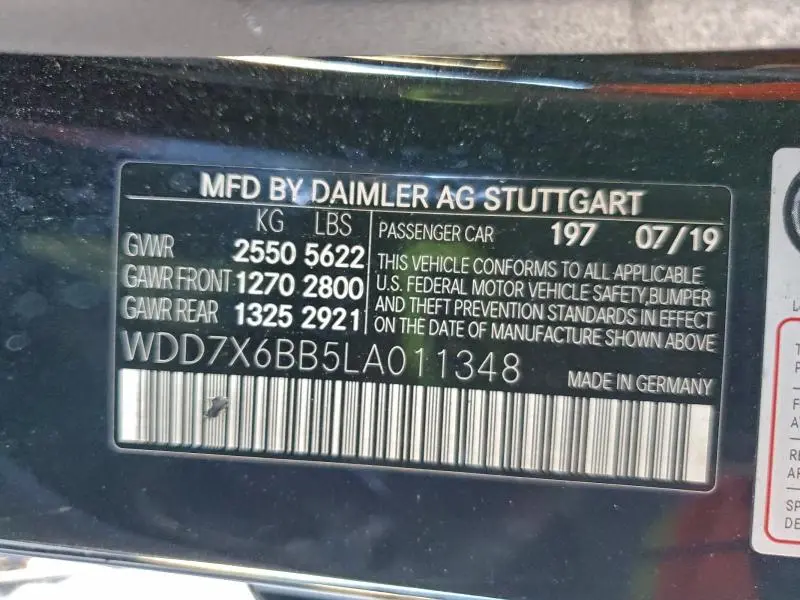 2020 MERCEDES-BENZ AMG GT 53  