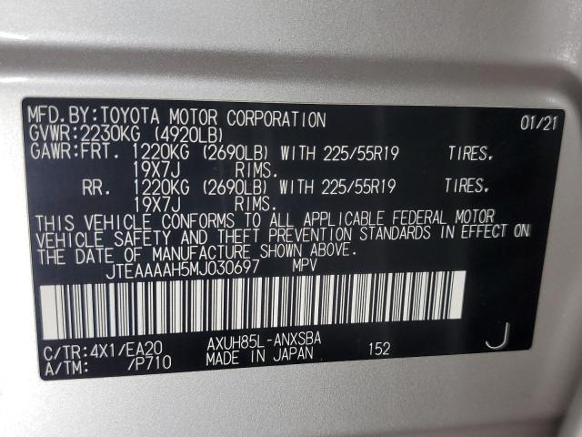 2021 TOYOTA VENZA LE