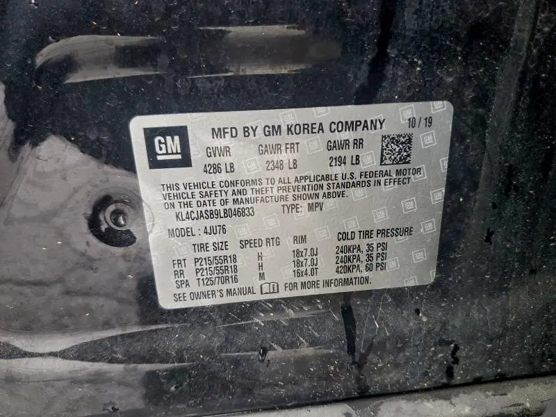 2020 BUICK ENCORE PREFERRED  