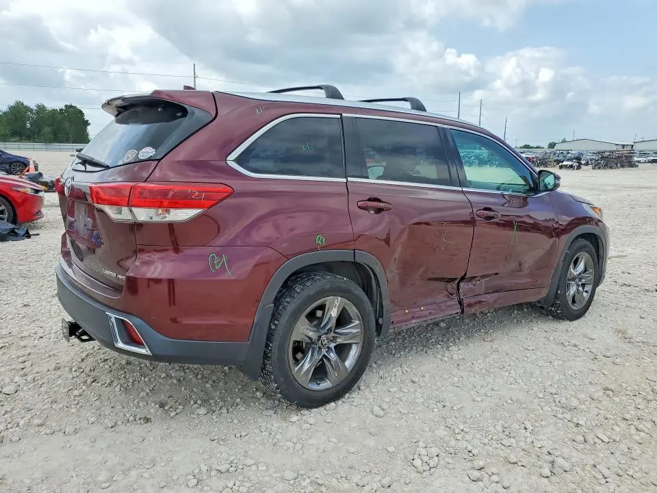 2017 TOYOTA HIGHLANDER LIMITED PLATINUM  