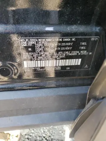 2021 TOYOTA RAV4 XLE