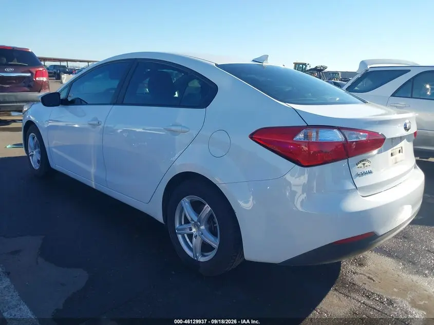 2016 KIA FORTE LX