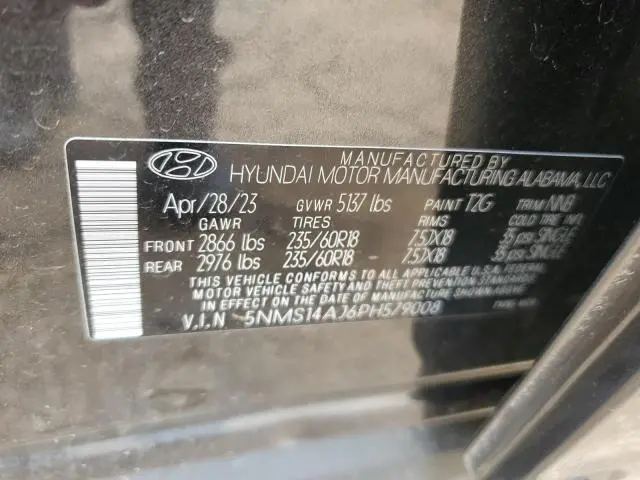 2023 HYUNDAI SANTA FE SE  