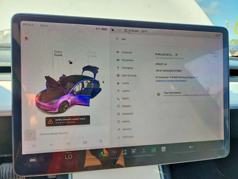 2019 TESLA MODEL 3   