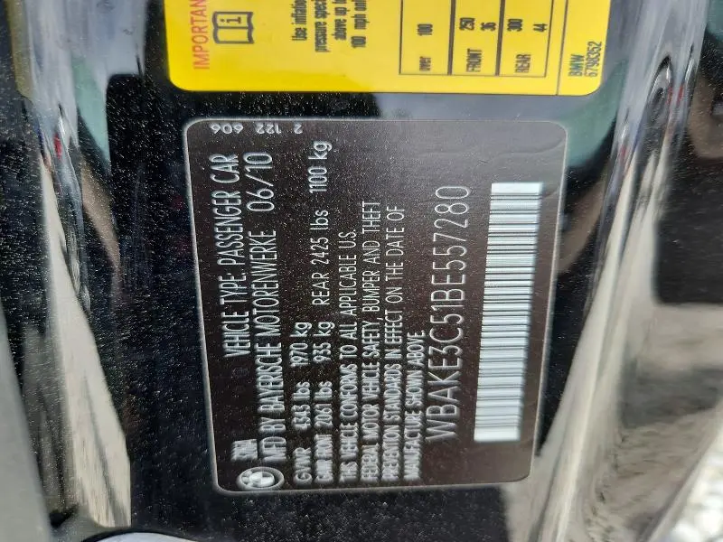 2011 BMW 328 I  