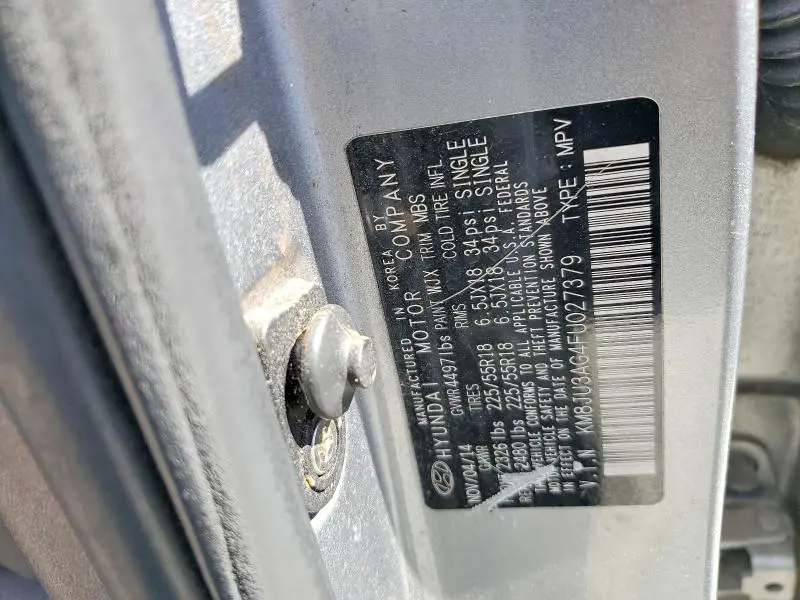 2015 HYUNDAI TUCSON LIMITED  