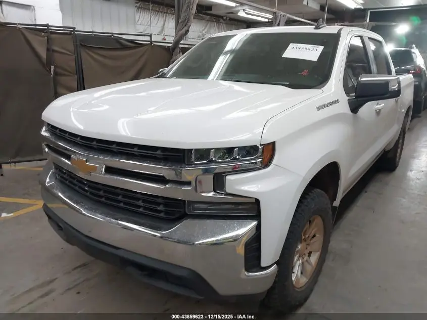2021 CHEVROLET SILVERADO 1500 4WD  SHORT BED LT