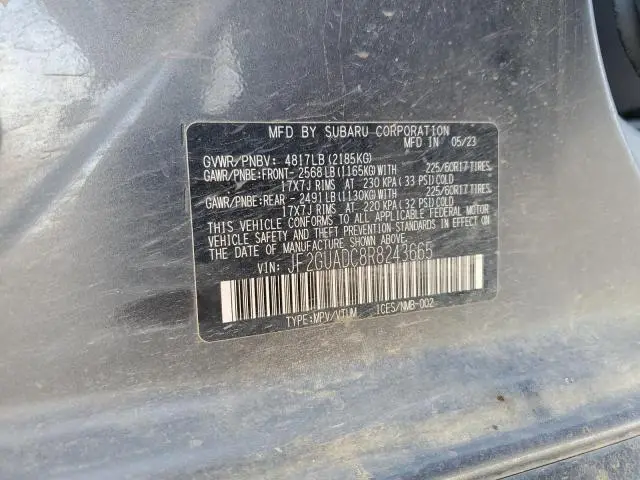 2024 SUBARU CROSSTREK PREMIUM  