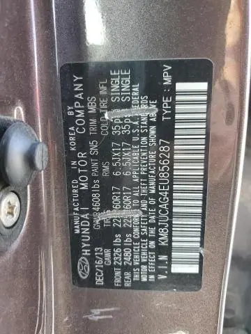 2014 HYUNDAI TUCSON GLS  