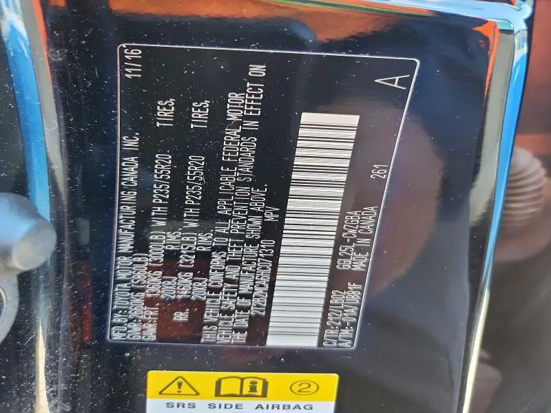 2017 LEXUS RX 350 BASE  