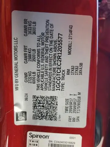 2024 CHEVROLET COLORADO LT  