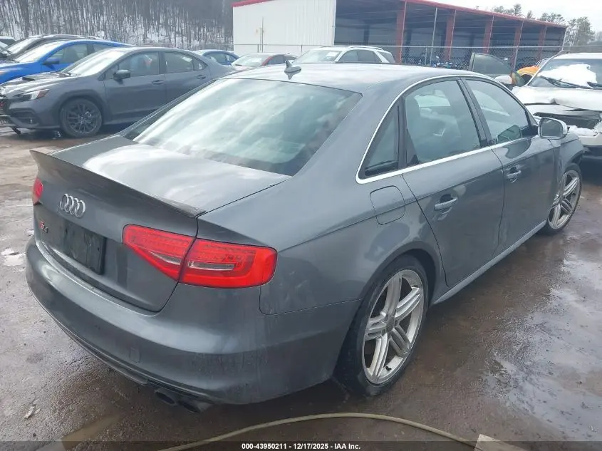 2014 AUDI S4 3.0T PREMIUM PLUS