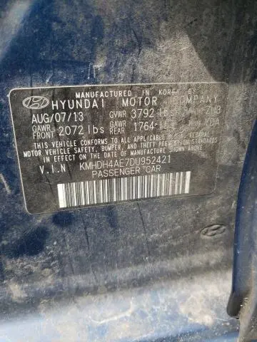2013 HYUNDAI ELANTRA GLS  