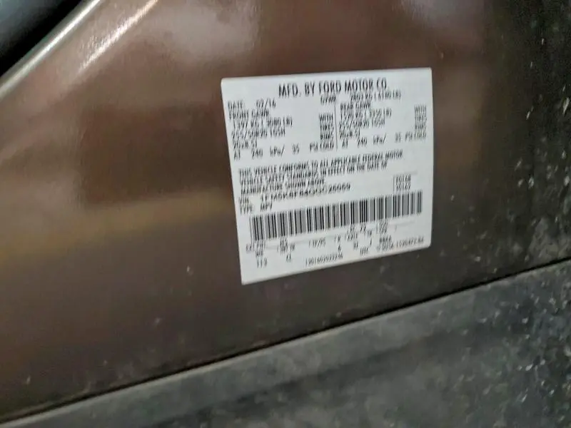 2016 FORD EXPLORER LIMITED  