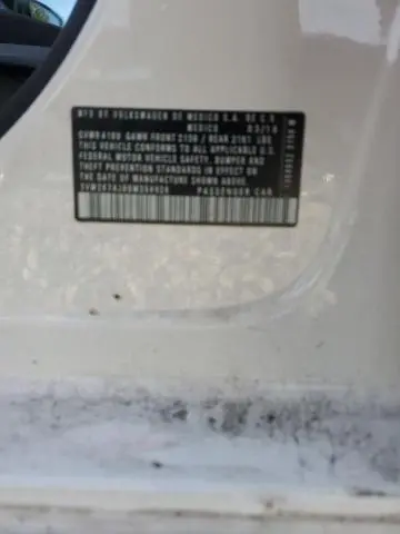 2016 VOLKSWAGEN JETTA S  