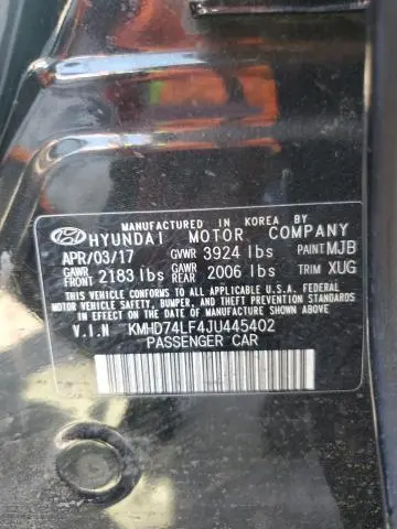 2018 HYUNDAI ELANTRA SE  