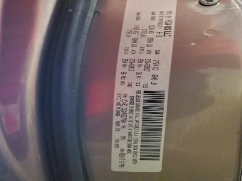 2017 CHRYSLER PACIFICA TOURING  