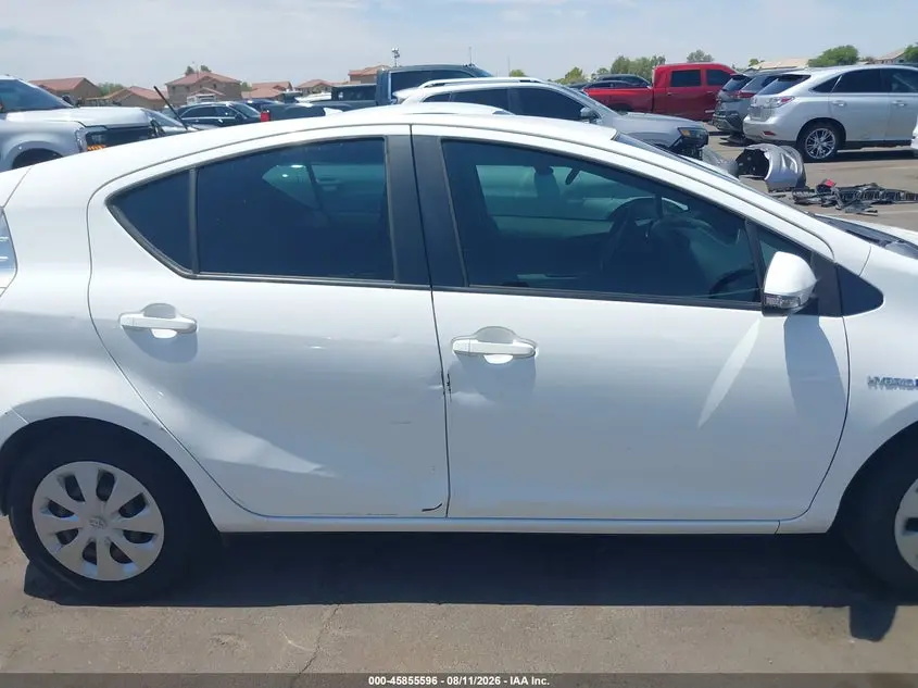 2013 TOYOTA PRIUS C ONE