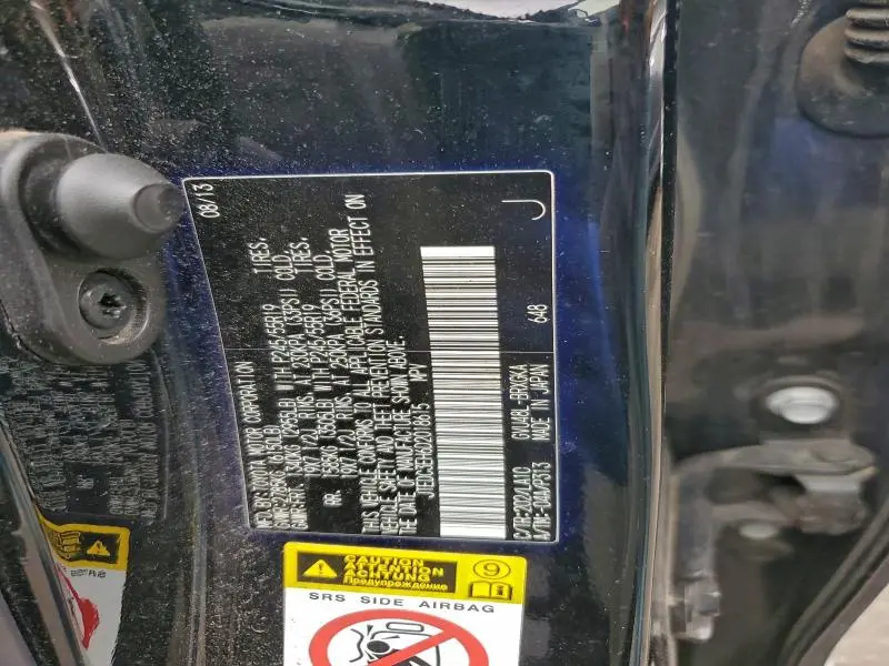 2013 TOYOTA HIGHLANDER HYBRID LIMITED  