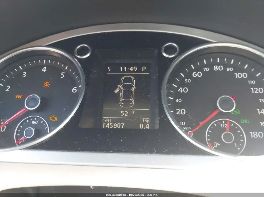 2010 VOLKSWAGEN CC LUXURY