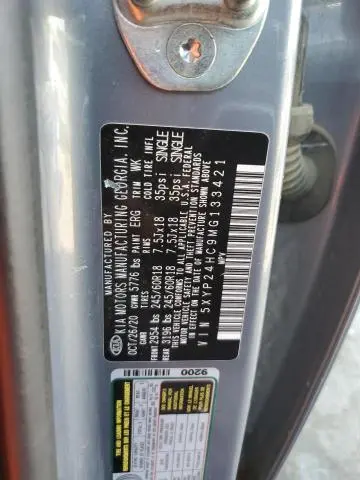 2021 KIA TELLURIDE LX  