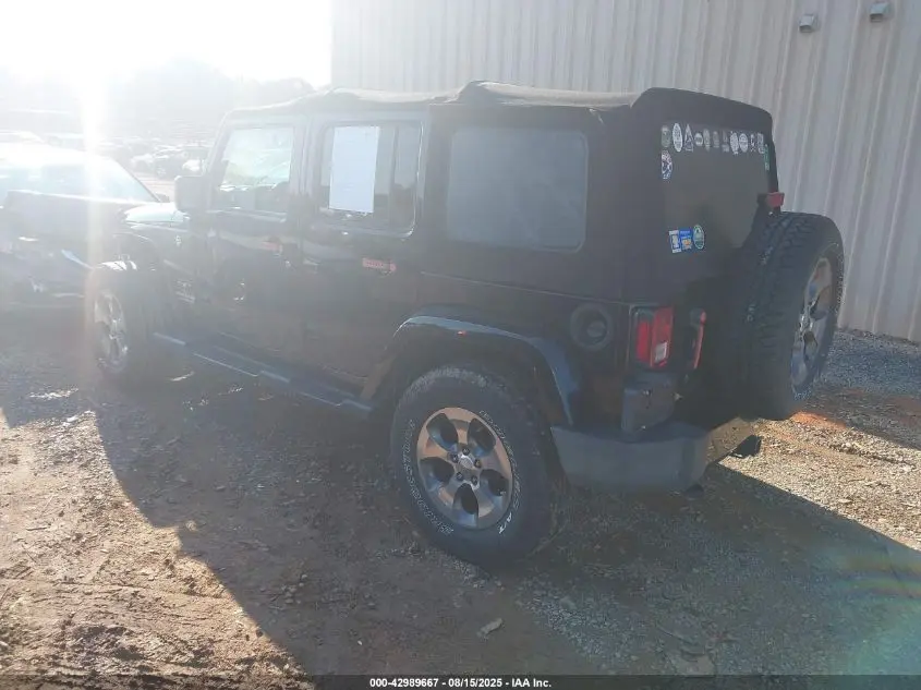 2017 JEEP WRANGLER UNLIMITED SAHARA 4X4