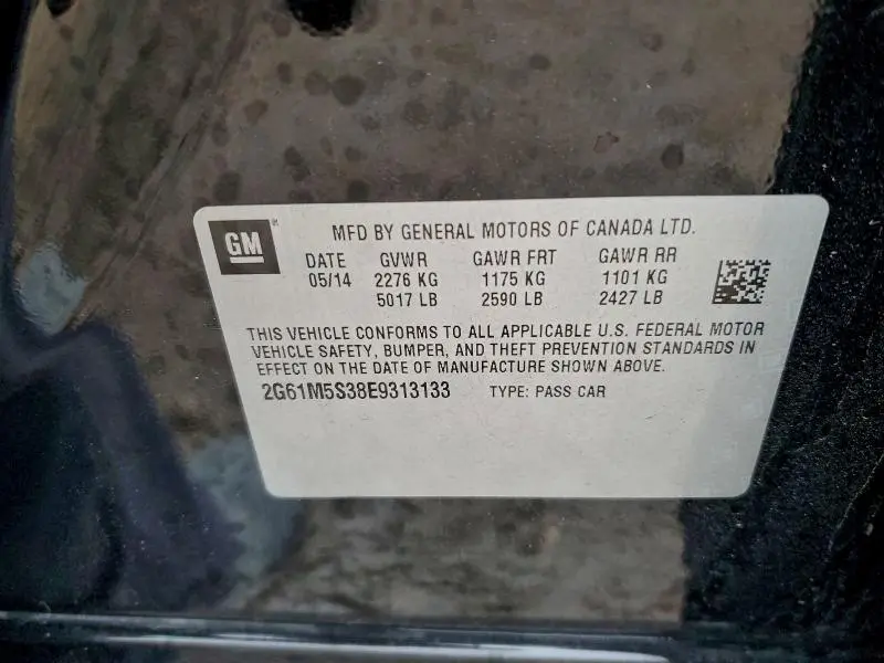 2014 CADILLAC XTS LUXURY COLLECTION  