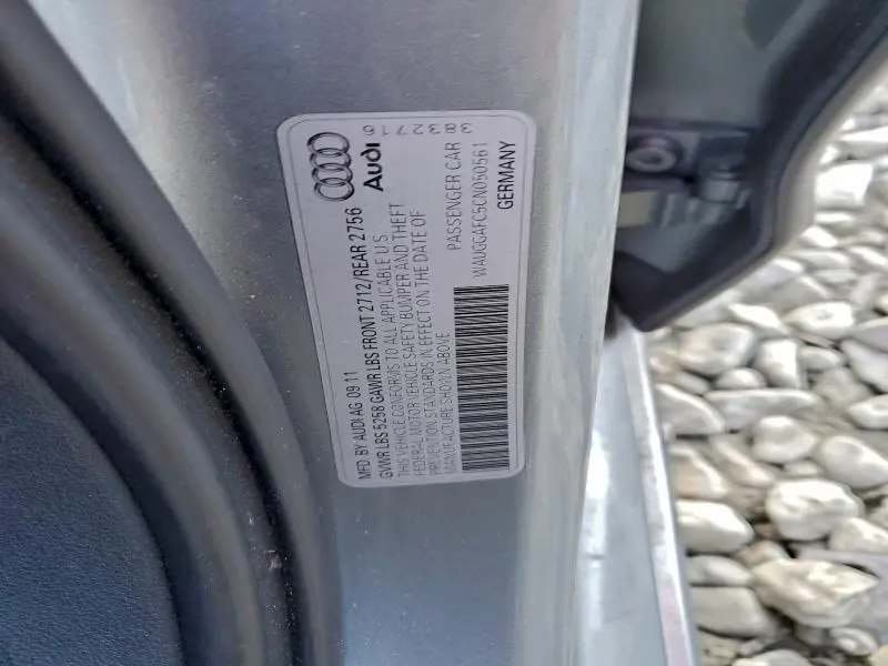 2012 AUDI A6 PREMIUM PLUS  