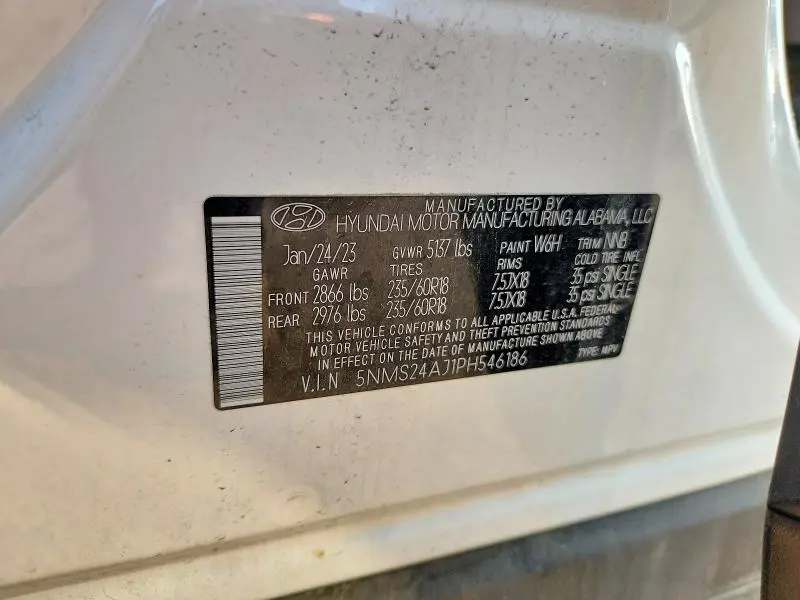 2023 HYUNDAI SANTA FE SEL  