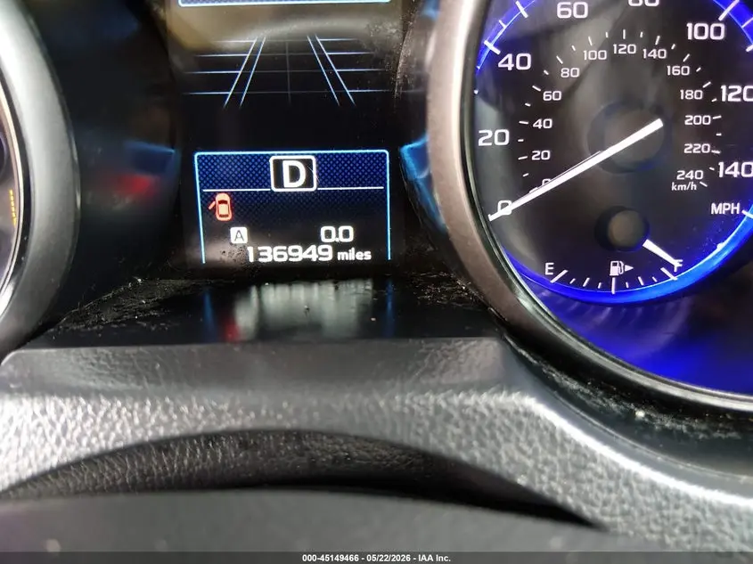 2019 SUBARU OUTBACK 2.5I LIMITED
