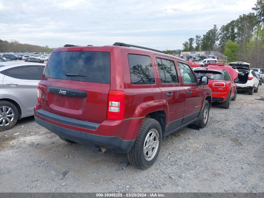 2016 JEEP PATRIOT SPORT