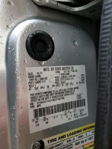 2011 FORD EXPEDITION XLT  